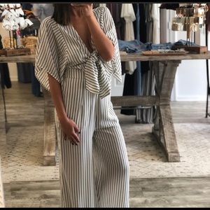 Striped Jumpsuit